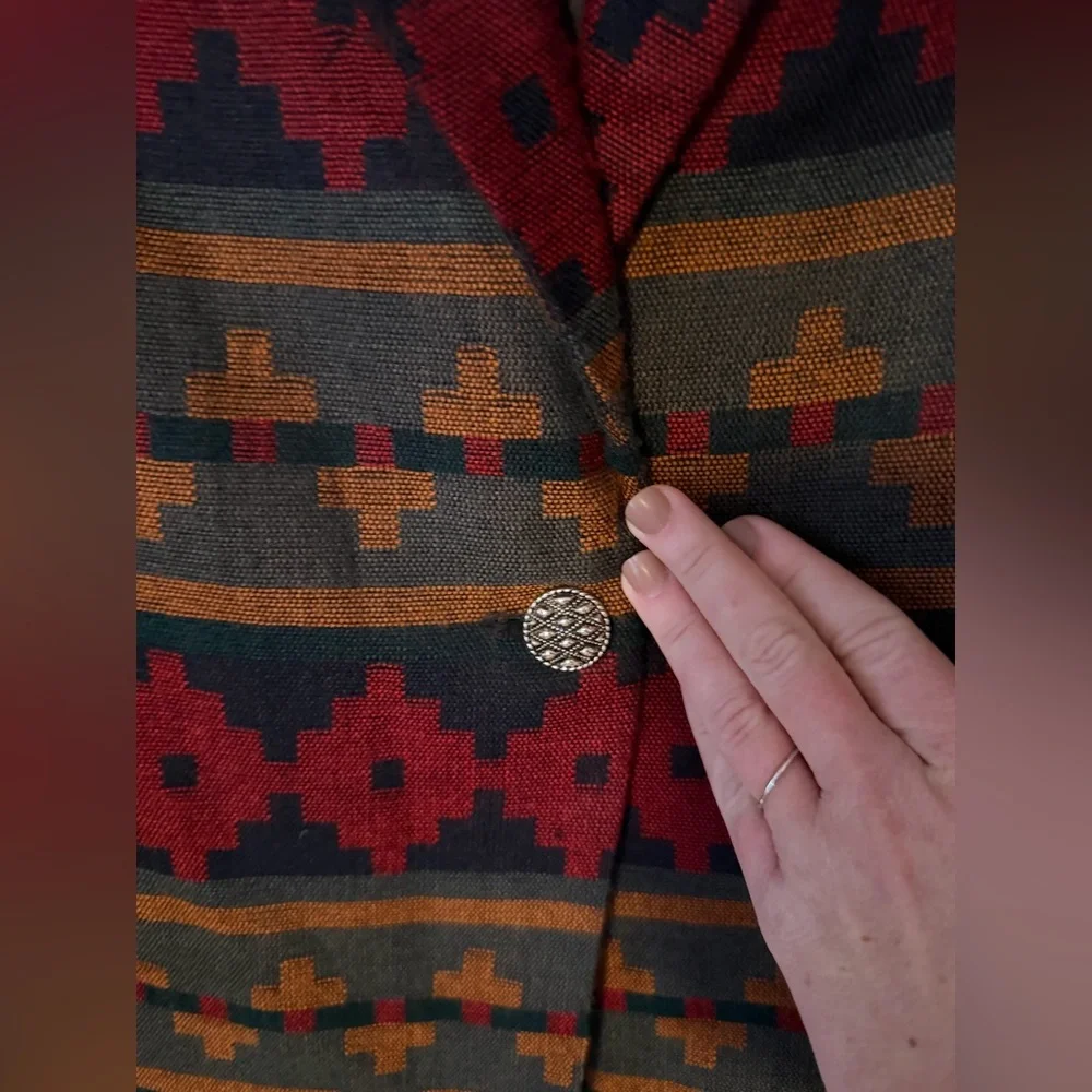 Vintage Southwestern Blazer Jacket
